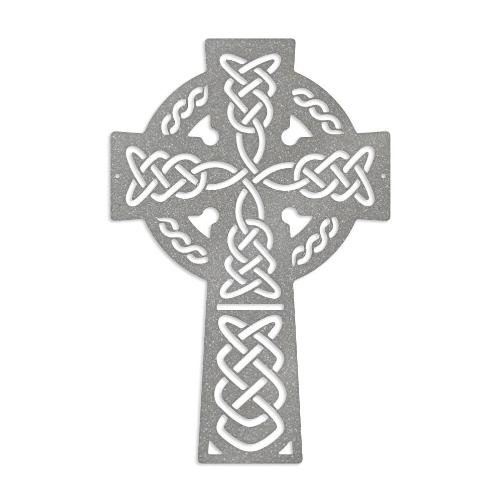Celtic Knot Cross - Metal Decor Sign