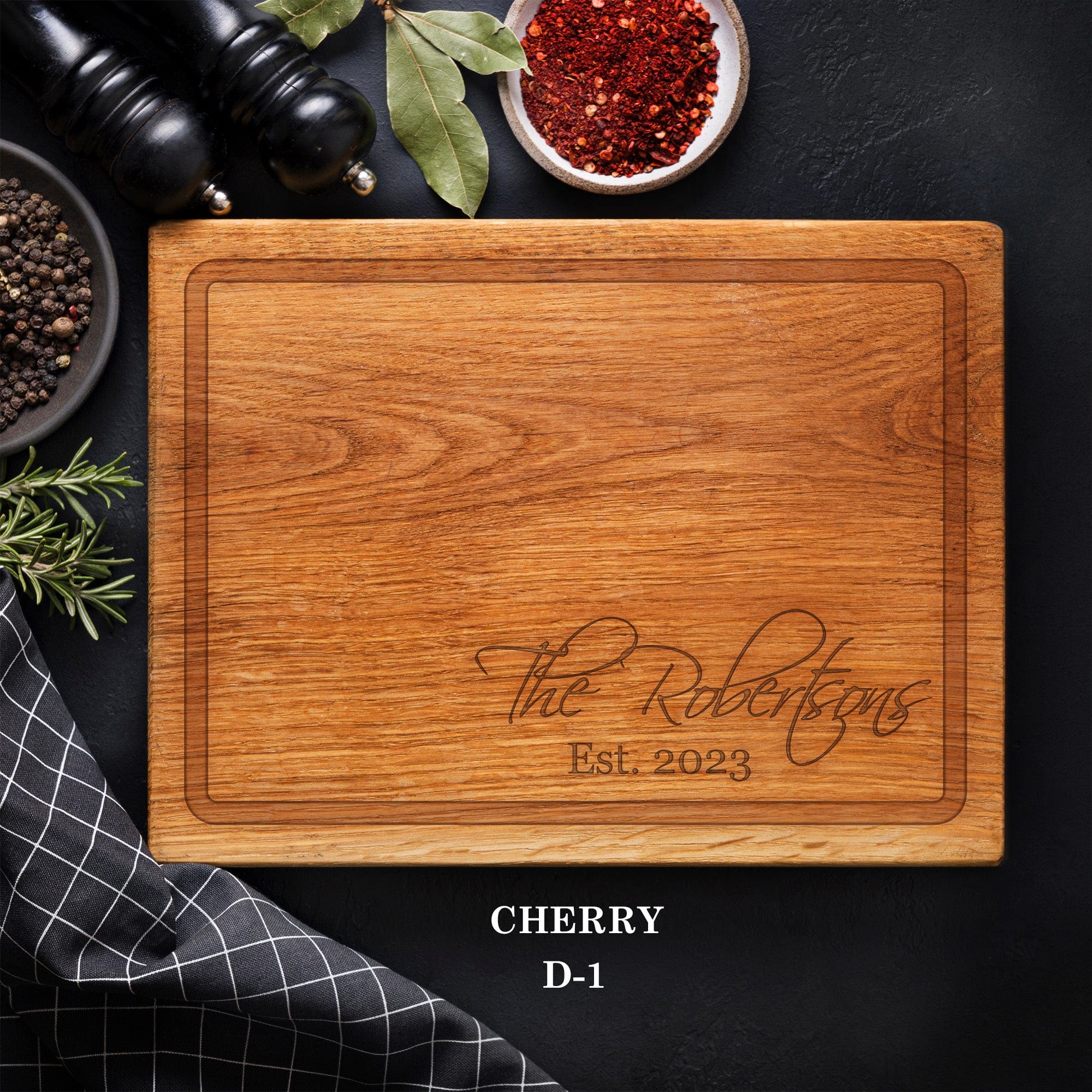 Engraved Cutting Board - The Best Times