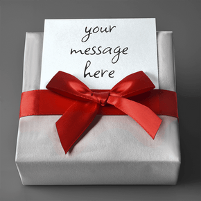 ShineOn Fulfillment Jewelry Gift Wrap with Personalized Message