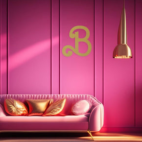 monogram metal gift Girl Fashion Initial Monogram Letters