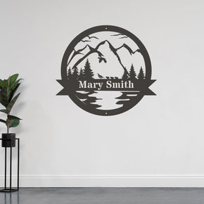 monogram metal gift Great Outdoor-Quails