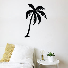 monogram metal gift Modern Palm Tree
