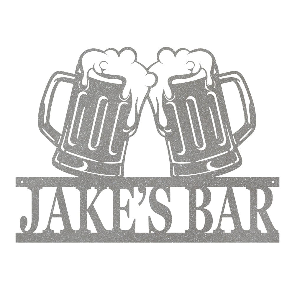 Beer Monogram Beer Mug Bar Monogram - monogram metal shop