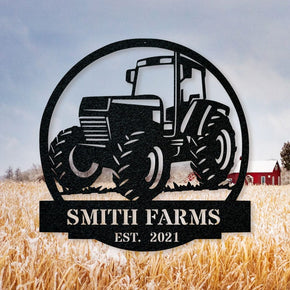 Farm Tractor Monogram *with LIVE PREVIEW*