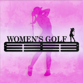 Women's Golf Sport Awards Medal Hanger