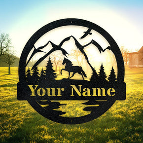 Great Outdoor Horse Monogram *NEW with LIVE PREVIEW*
