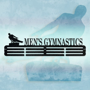 monogram metal gift Gymnast Men's Sport Awards Medal Hanger