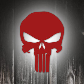 Halloween Skull - Metal Punisher Skull Decor