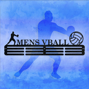 monogram metal gift Volleyball Men's Sport Awards Medal Hanger